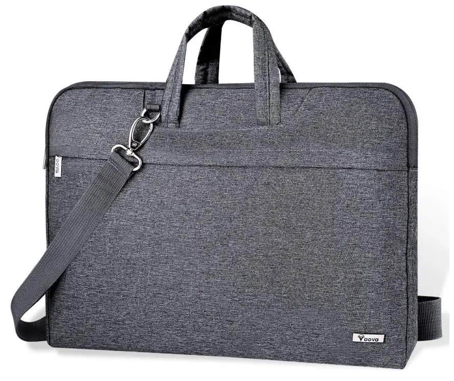 Voova 17.3-17 Inch Laptop Sleeve with Handle, MacBook Sleeve, Gray